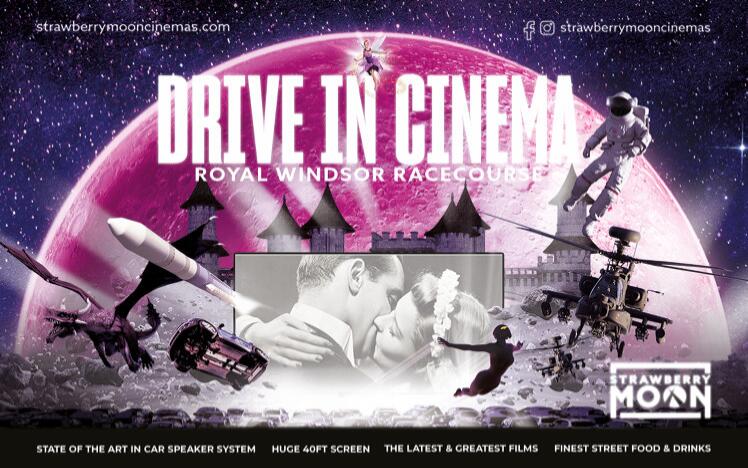 drive in cinema at royal windsor racecourse