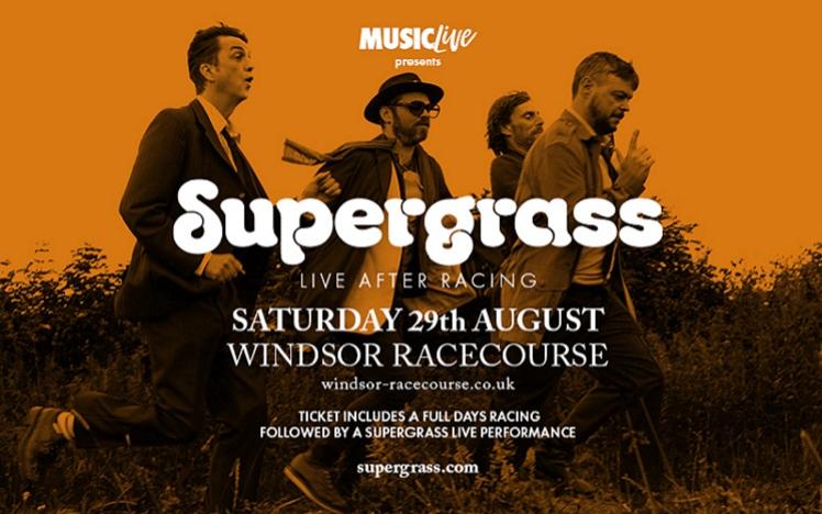 Supergrass Live After Racing at Royal Windsor Racecourse Pre-Sale