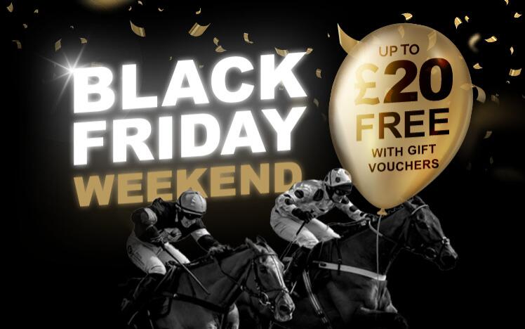 Treat someone with black friday gift voucher to enjoy live horse racing at Windsor Racecourse. A unique gift for Christmas