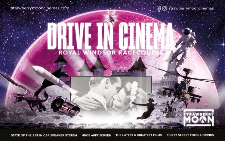drive in cinema at royal windsor racecourse