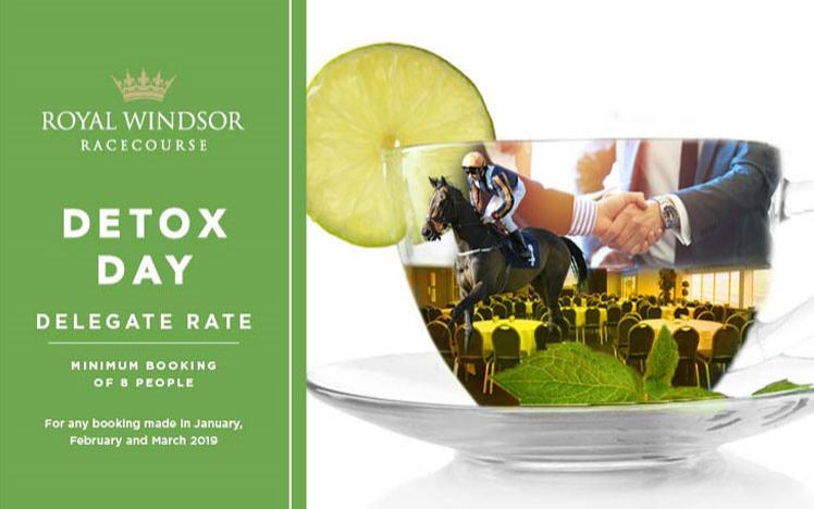 Detox day flyer