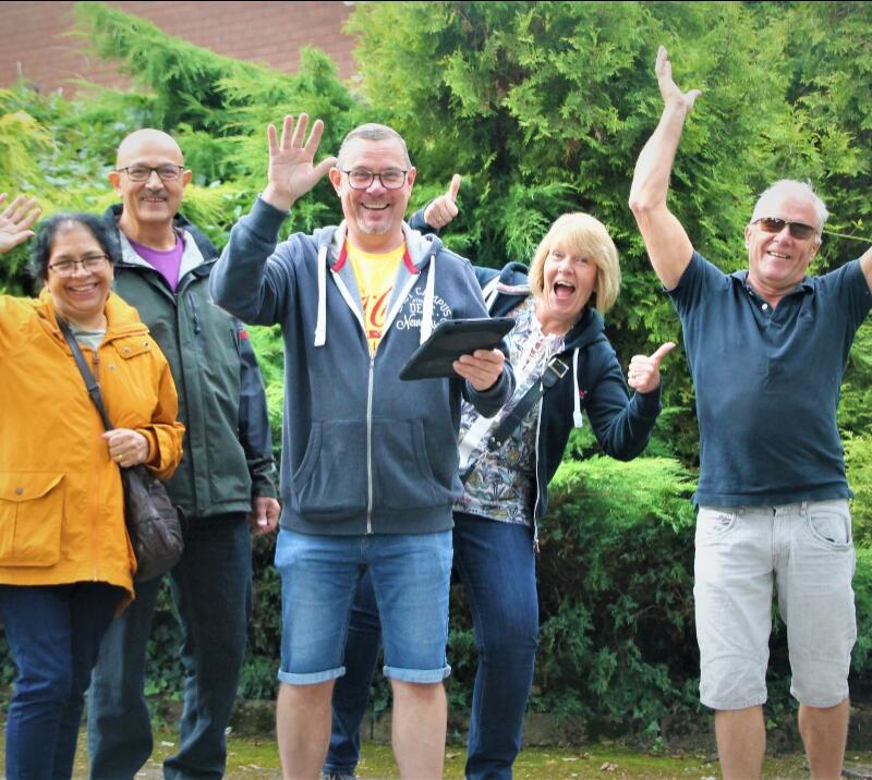 Team building at Windsor Racecourse