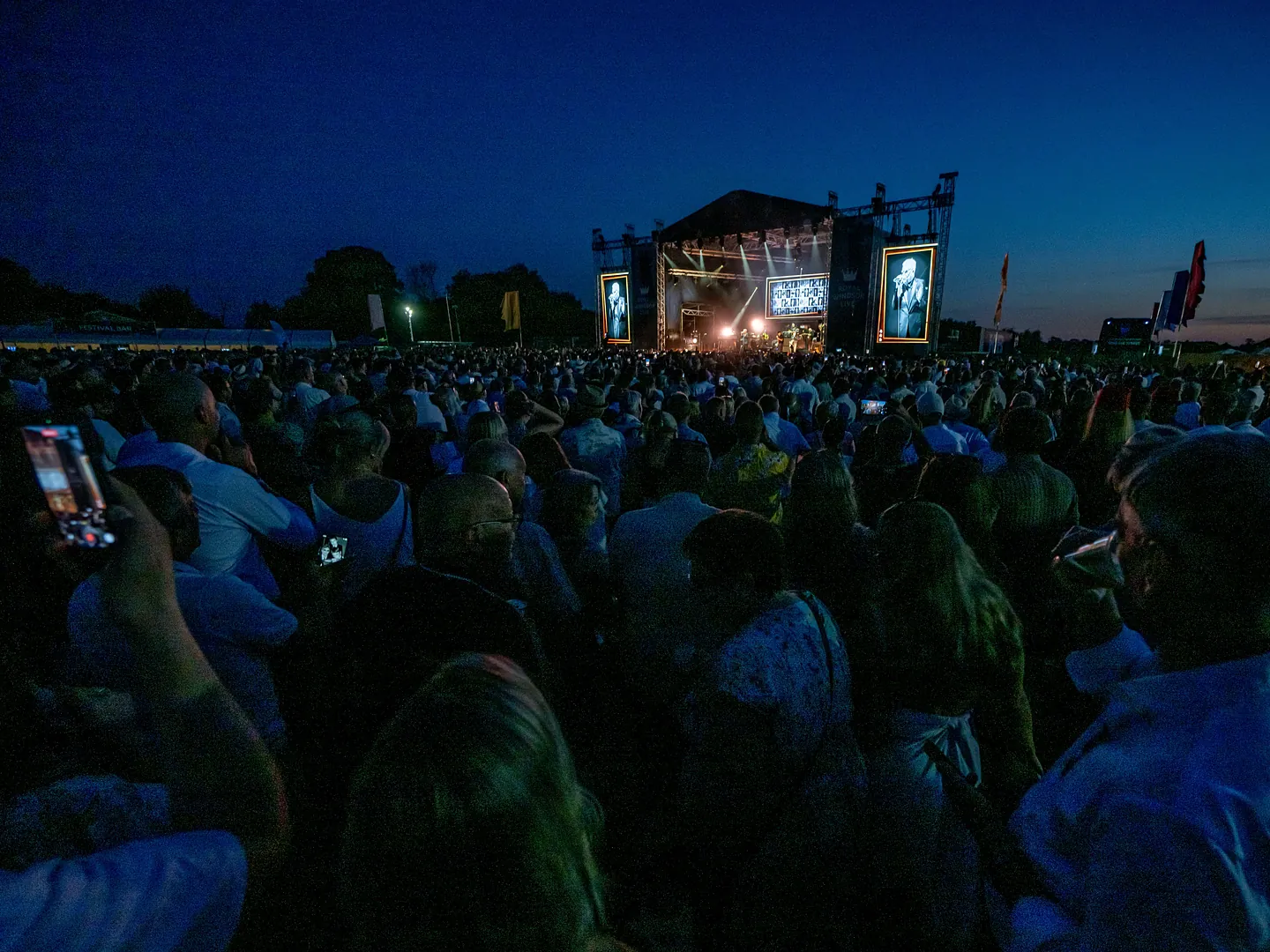 Music on stage after racing 2027