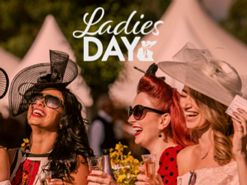 Ladies in hats at Ladies Day