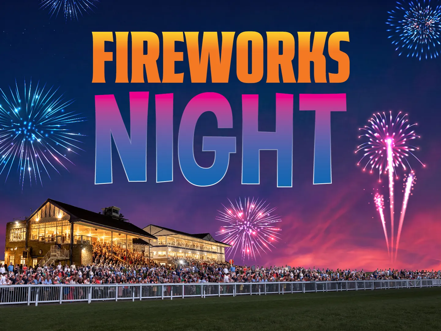 fireworks night at royal windsor racecourse 2026 artwork
