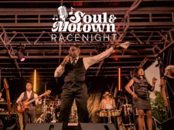Edwin Starr Band performing at Windsor Racecourse