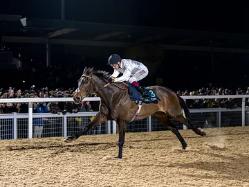 Constitution Hill wins at Southwell Racecourse 