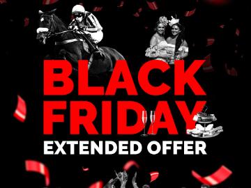 Black Friday 2023 Offer Extended at Royal Windsor Racecourse